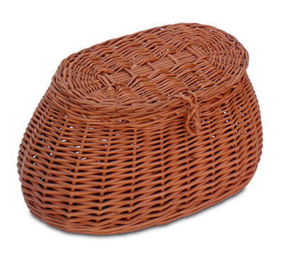 Wicker fish basket 