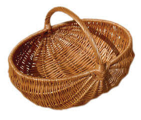 Oval shopping basket (big)
