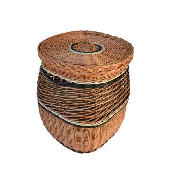 Linen barrel basket  50