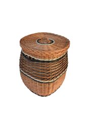 Linen barrel basket  50