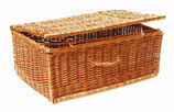 Wicker suitcases