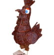 Garden figurine, Wicker Rooster - 2