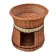 Two layers wicker cats house - 2