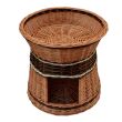 Two layers wicker cats house - 4