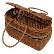 Wicker bike basket 40 - 3