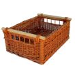 Skrzynka wiklinowa z kołkami 40x25x15 - 2