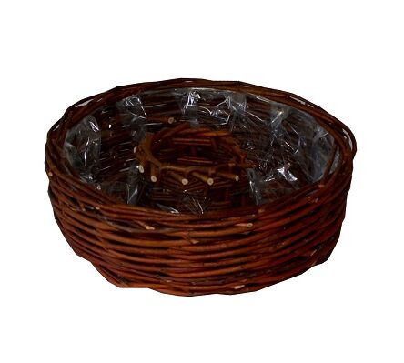 Wicker flower pot, ring 40