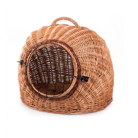 Wicker pet carrier 45
