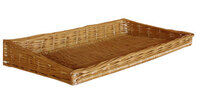 Wicker basket for storage organizing, trapezoid 75x40