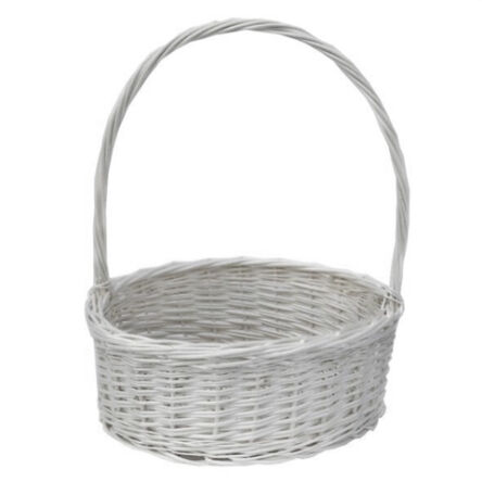 Wicker flower basket, Ogródek 25
