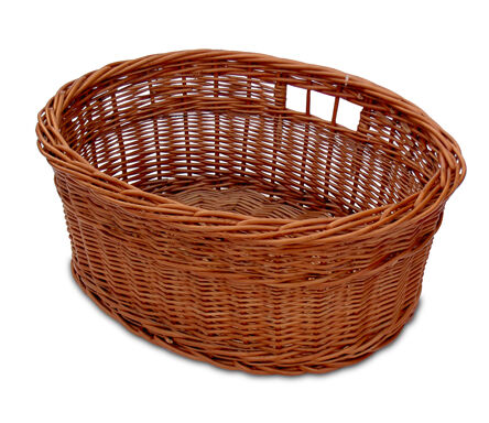 Wiklinowy kosz na pieczywo, owalny 55
