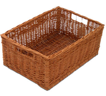 Skrzynka wiklinowa, Okienko 38x24x15