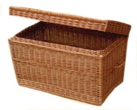 Wicker storage trunk  70