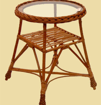 Round table with glass 40