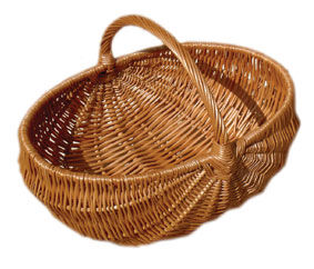Wicker shopping basket, Baniak 55