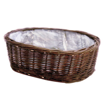 Wicker flower pot 42