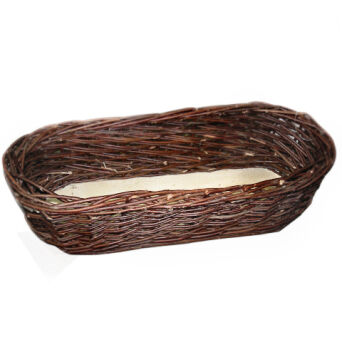 Wicker flower pot 37
