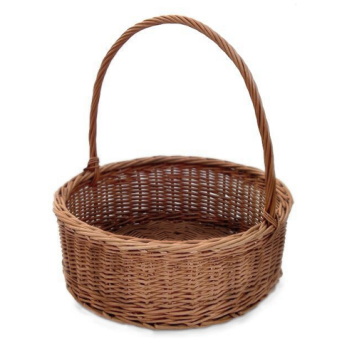 Wicker flower basket, Ogródek 25