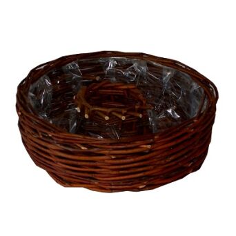 Wicker flower pot, ring 40