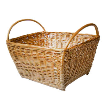 Wicker fireplace basket, Wanna 56