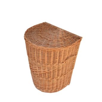 Wicker laundry hamper 45