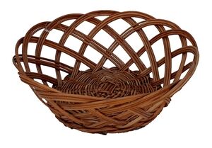 Wicker bread tray, openwork 15