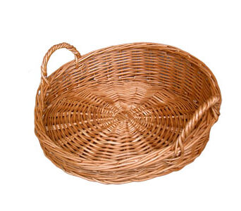 Wicker tray, diagonal with handles 41