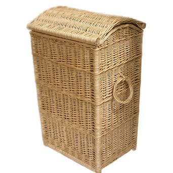 Wicker laundry hamper 37