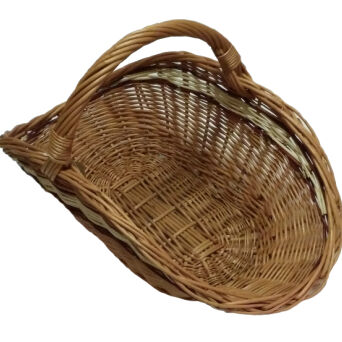 Wicker fireplace basket 65