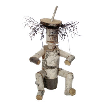Garden figurine, Birch puppet