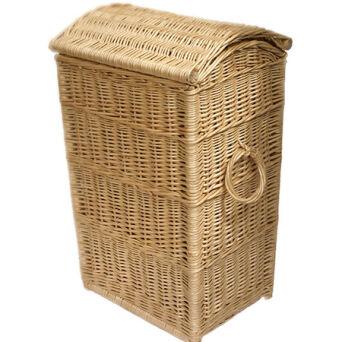 Wicker laundry hamper 46