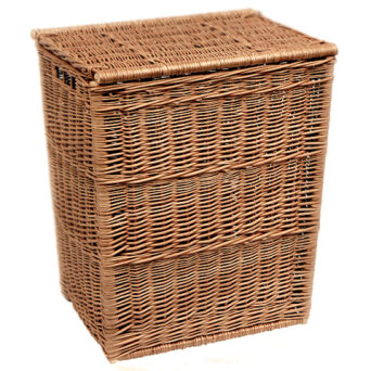 Wicker laundry hamper 48
