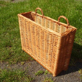 Wicker storage basket 40