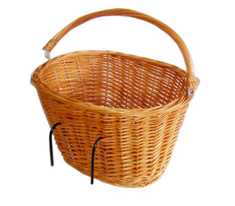 Wicker bike basket 40