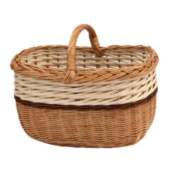 Wicker shopping basket, Ugięty 41