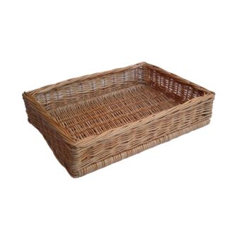 Wicker storage basket 48x38x15