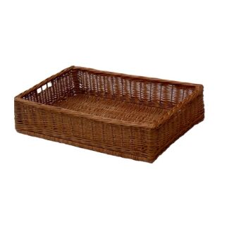 Wicker storage basket 70x40x10