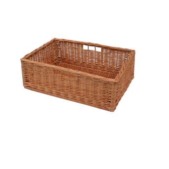 Wicker storage basket, Okienko 60x40x20