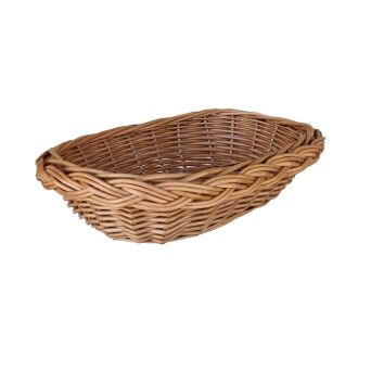 Wicker tray, oval 26