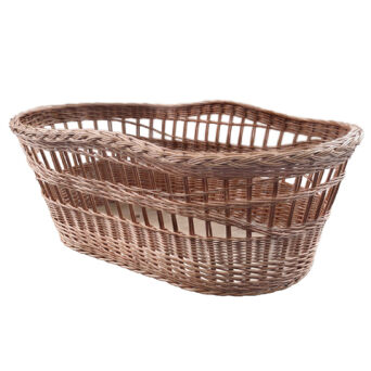 Wicker Moses basket for babies
