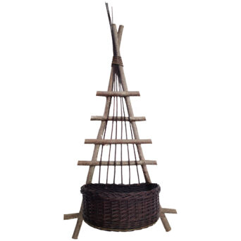 Wicker hanging planter basket, Kieszeń