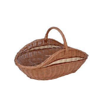 Wicker fireplace basket 65