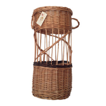 Openwork umbrella holder with handles, openwork