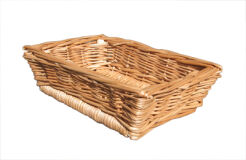Wicker tray, rectangular 26x13