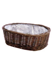 Wicker flower pot 42
