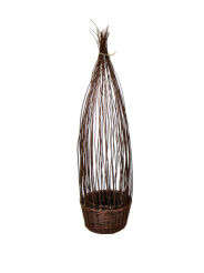 Wicker basket for climbing plants 23