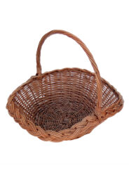 Obst und Präsentkorb quadratich mit Zopffrand 33x27