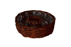 Wicker flower pot, ring 40