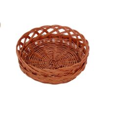Wicker bread tray, openwork 28