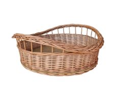 Wicker tray, round 35
